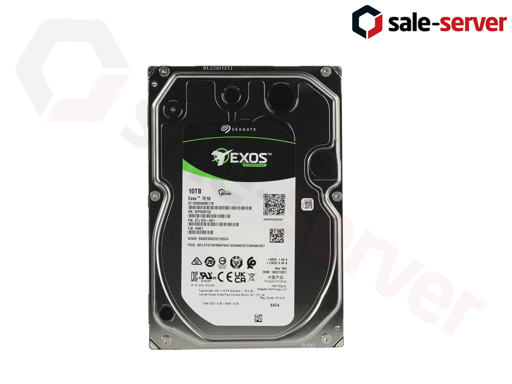 НОВЫЙ 10TB SATAIII 7.2K SEAGATE ST10000NM017B 3.5"